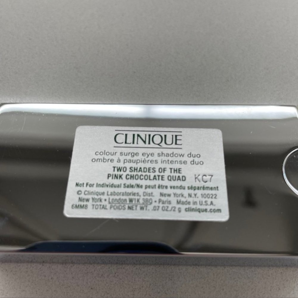 CLINIQUE Colour Surge Eye Shadow Duo-NWT - Picture 5 of 5